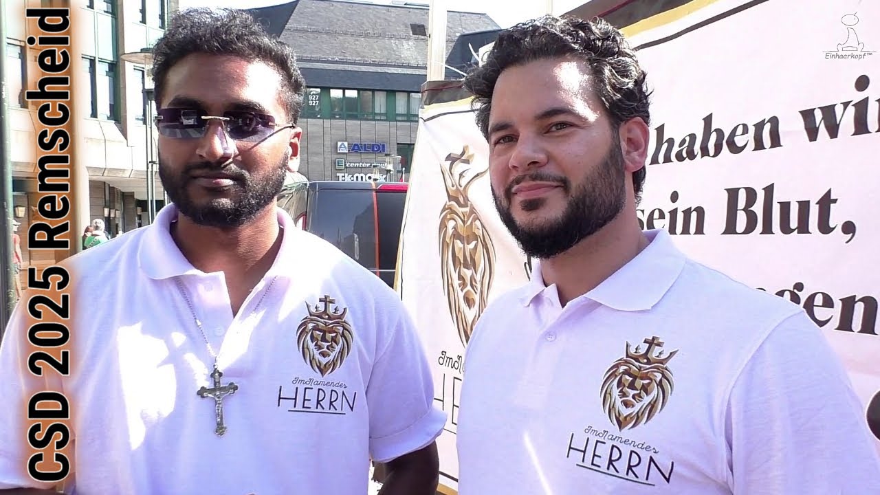 CSD Remscheid 2025 - Interview mit IM NAMEN DES HERRN