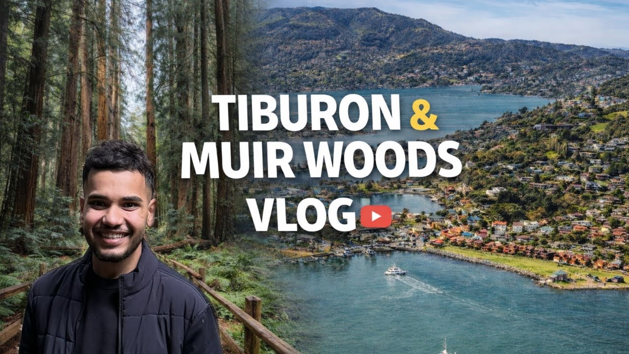 Exploring Muir Woods & Tiburon, CA  California Nature Vlog
