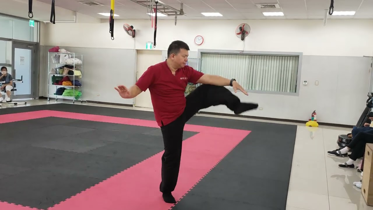 陳氏太極拳48式（正面7分鐘）