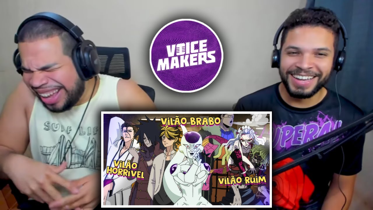 TIPOS DE VILÕES DOS ANIMES (ANIMAÇÃO PARÓDIA) | Voice Makers