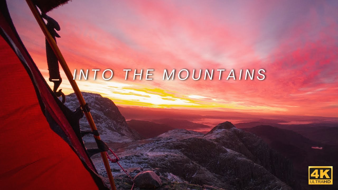Solo Wild Camp on a Sketchy Lake District Ledge ( Testing The  DJI OSMO Action 4)