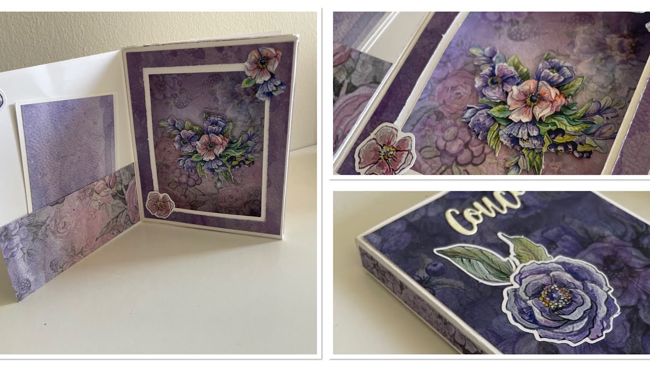 TUTO CARTE BOITE FACILE / effet wahouuu garanti