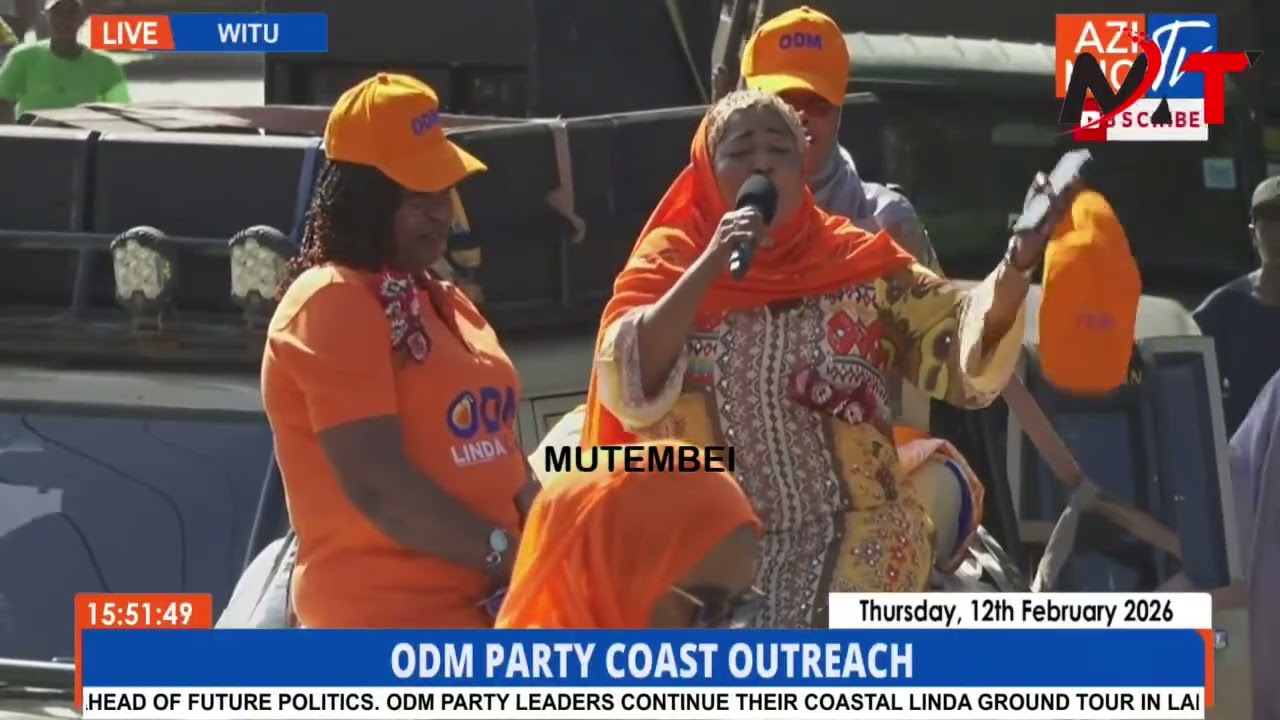 ODM MEMBER TAKEs OVER WITU ADDRESSING  RESIDENTs