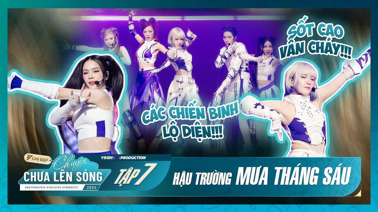 Thiều Bảo Trâm *SỐT CAO* Vẫn Cháy Hết Mình, Các Chiến Binh Lộ Diện | Hậu Trường Chị Đẹp 2024