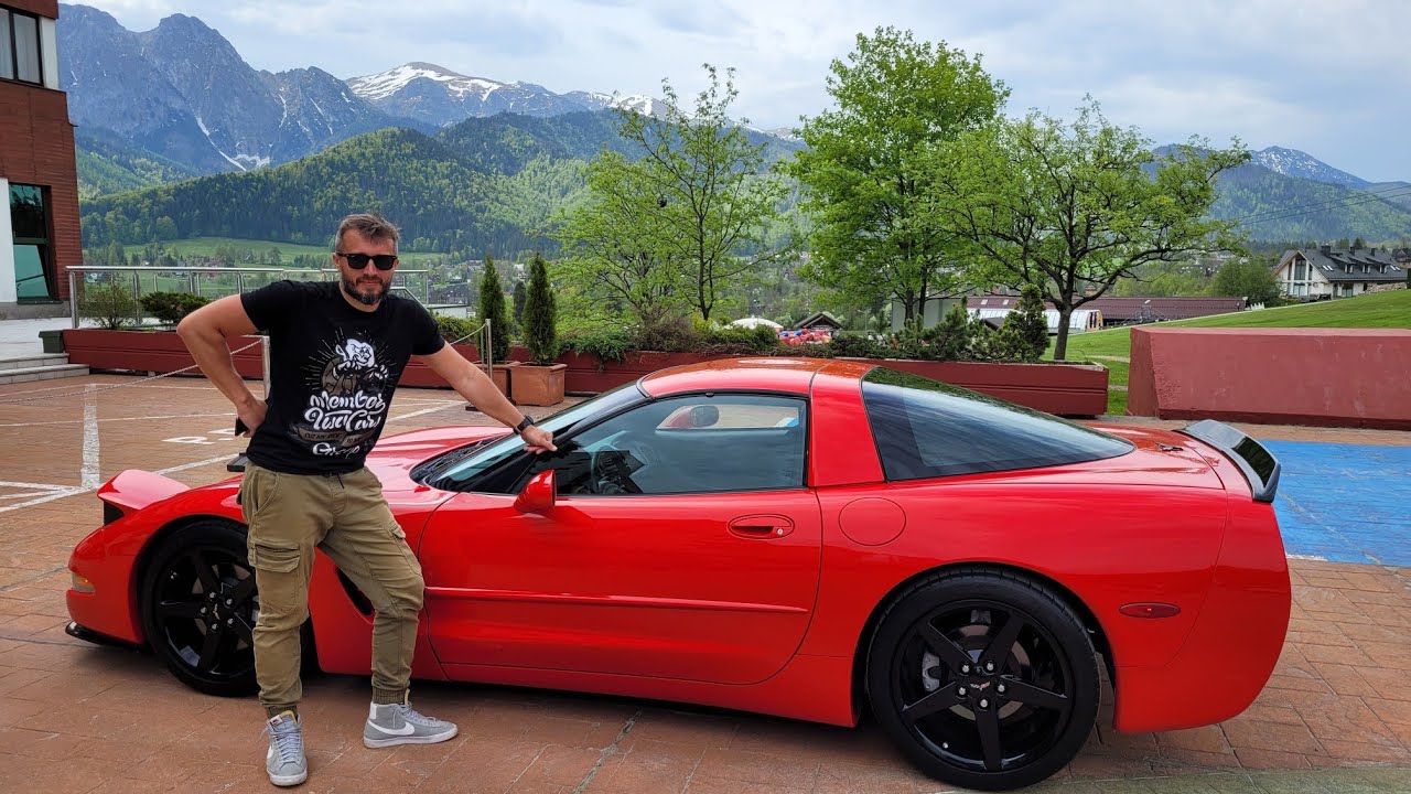 Zgodzicie się że to najładniejsza Corvette ever? Chevy Corvette C5 5,7 V8  jazda / dźwięk / burnout