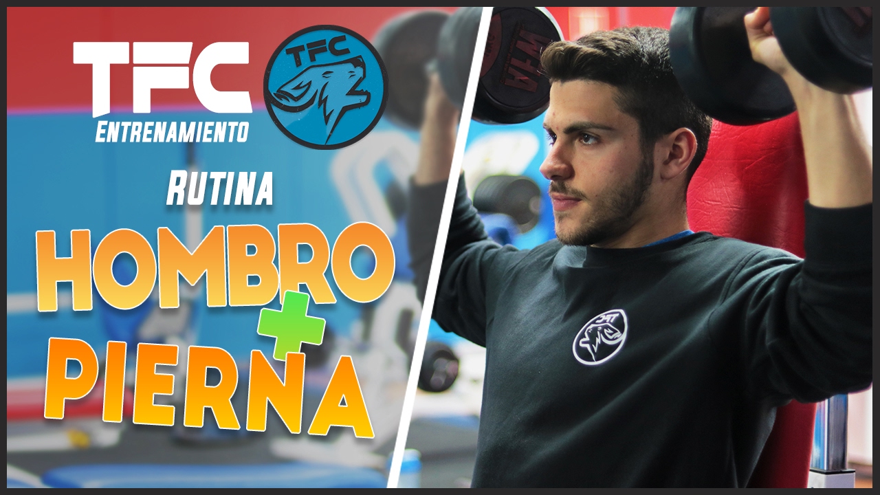 RUTINA DE HOMBRO Y PIERNA PARA VOLUMEN | The Fit Club