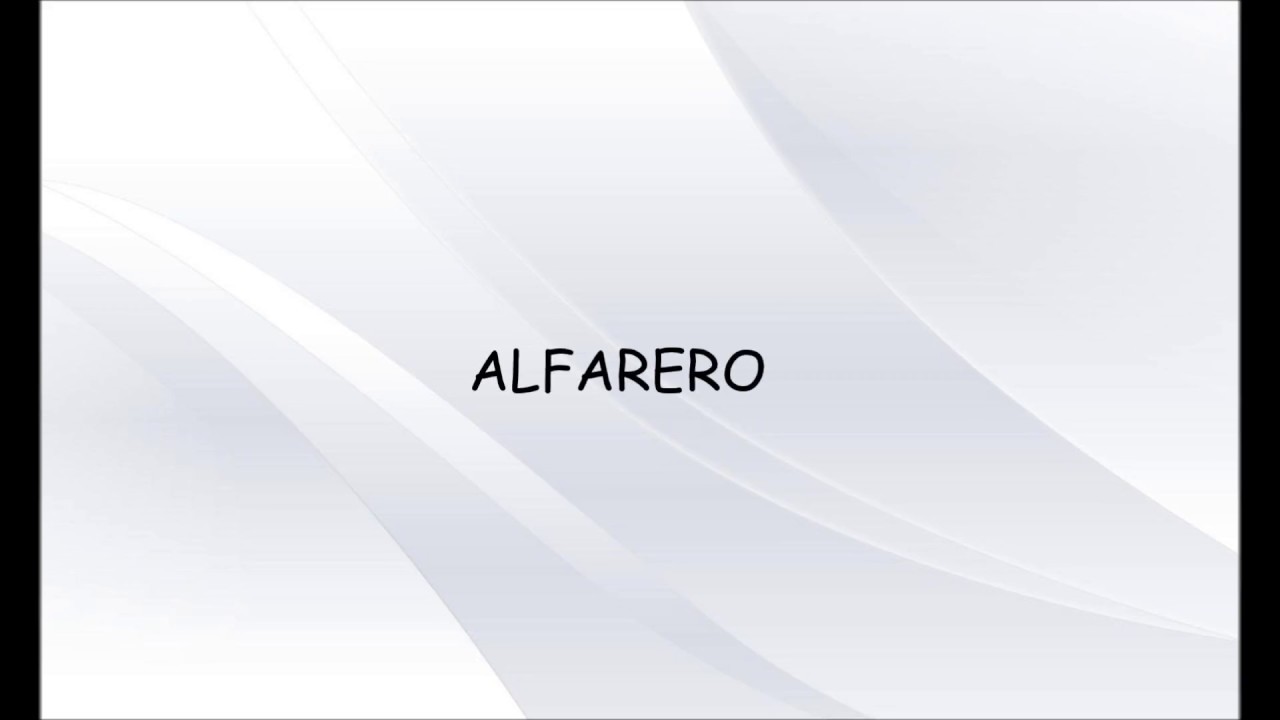 IDEA - ALFARERO