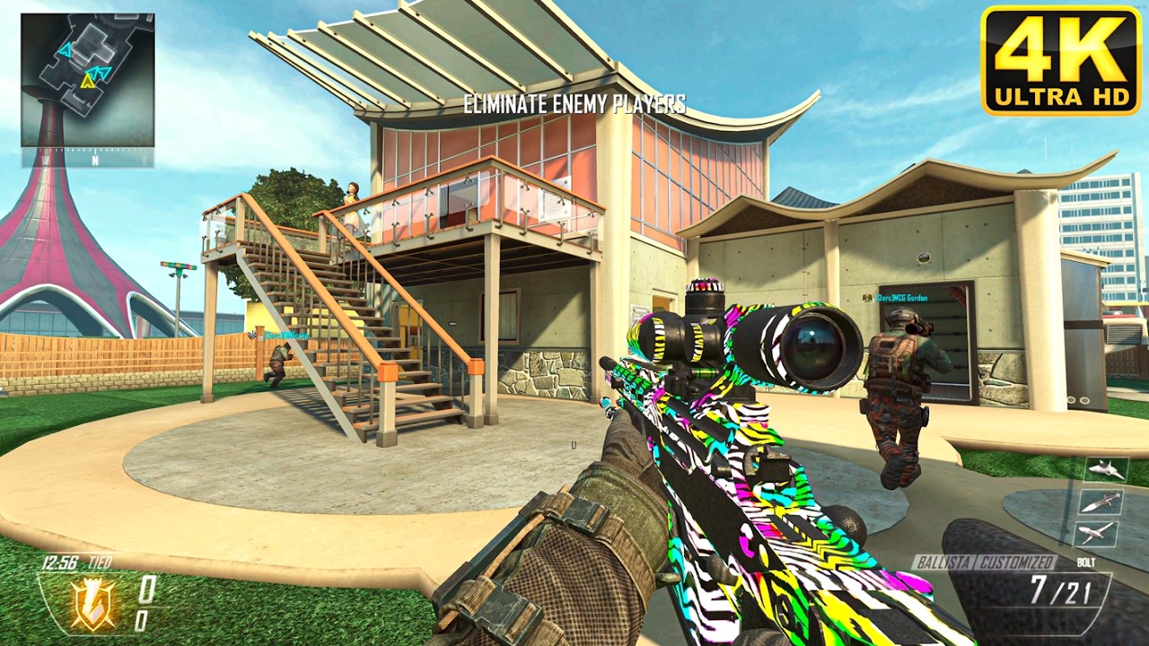CoD Black Ops 2 Custom Camo Multiplayer Gameplay 2026 [4K 60FPS]