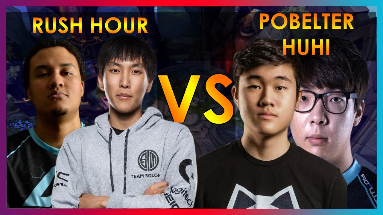 Doublelift, Aphromoo, Hai vs Pobelter and Huhi - POV video - Stream highlights