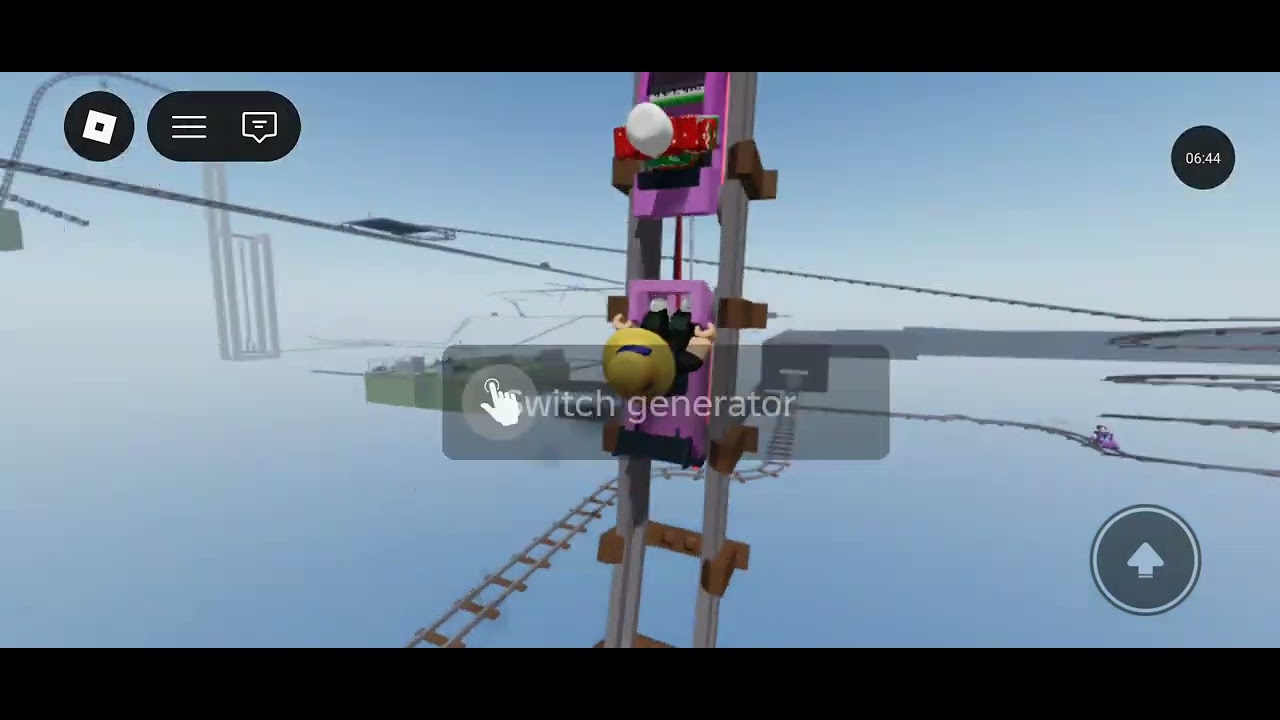 ROBLOX: cart ride around nothing with Sgvudi_2368