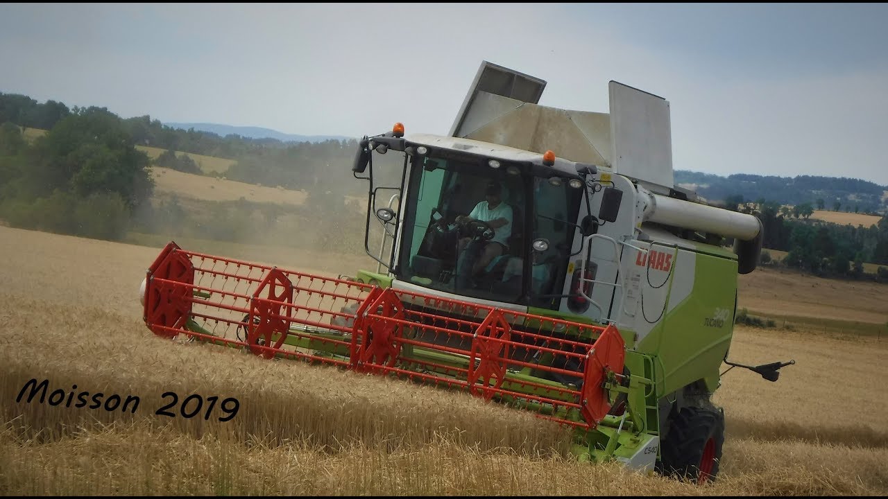 🇨🇵🌾Moisson 2019 - Claas Tucano 340 et C540