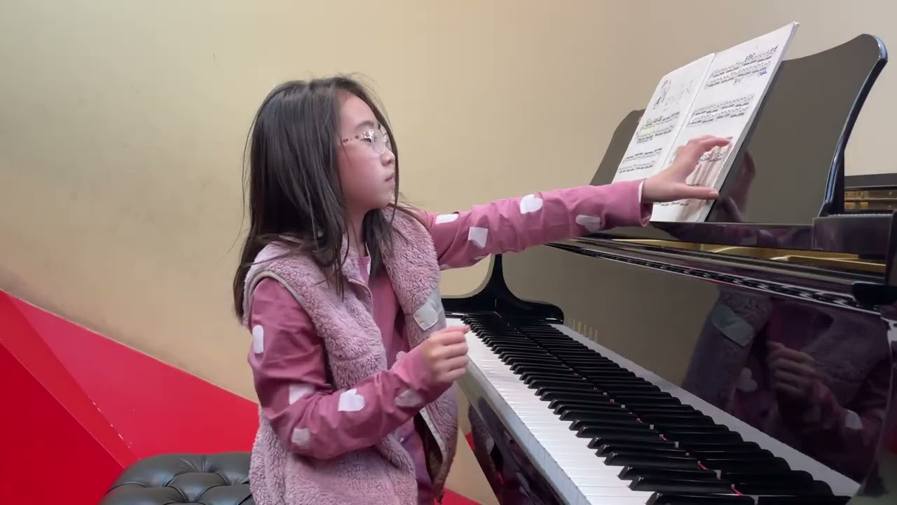 2026/2/13，黃湘瑀(9y)-瑞穗國小3年級(練習篇33)，《哈農鋼琴練指法》 Hanon  No.21-30
