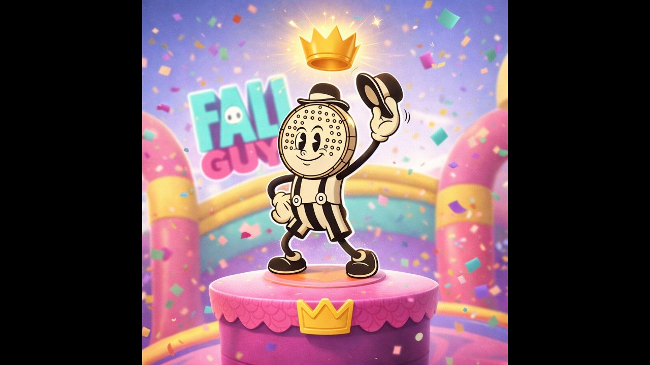 Plinko DOMINATES Fall Guys! (Vaudeville Victory!)
