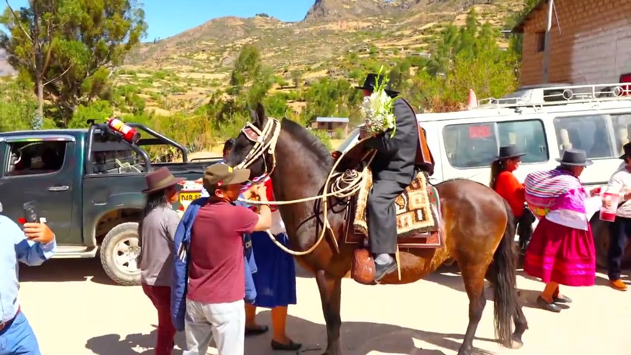 MATRIMONIO EN INTIHUATANA VISCHONGO DE MARINO ORÉ Y FLOR VANESSA(POMACOCHA VILCASHUAMAN AYACUCHO)# 6