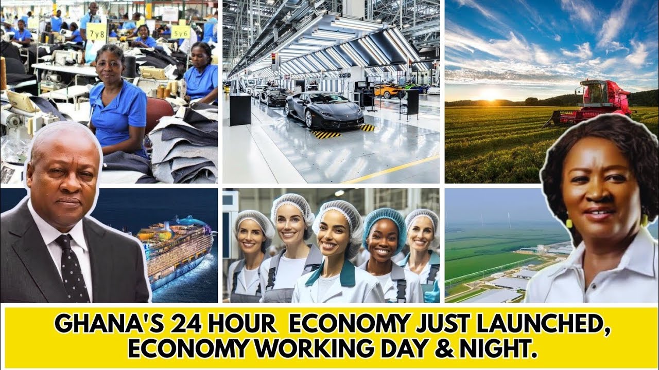 Ghana’s 24-Hour Economy Begins | Mahama’s $4B Plan to Reset the Nation”