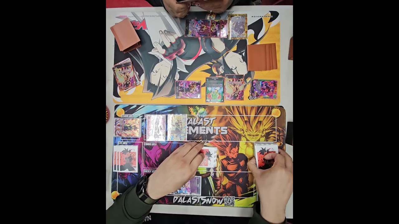 Bardock vs Giblet : Dragon Ball Super Fusion World 