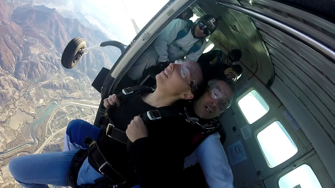 Saut en parachute Léa Gap tallard
