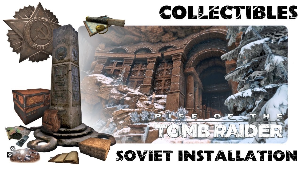 Rise of Tomb Raider - Arkeoloji - Soviet İnstallation - Strongboxes