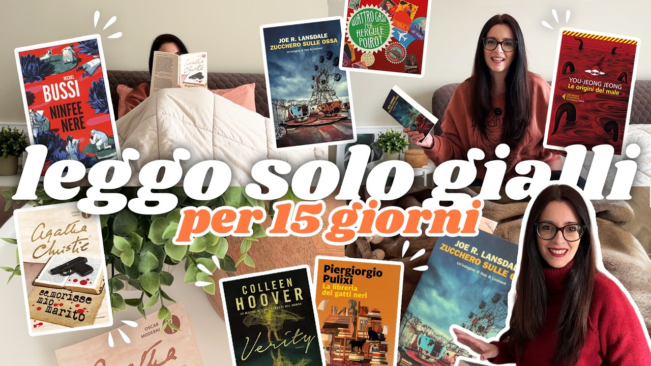 MARATONA GIALLI & THRILLER 📚 Sfida di lettura ESTREMA 🤯