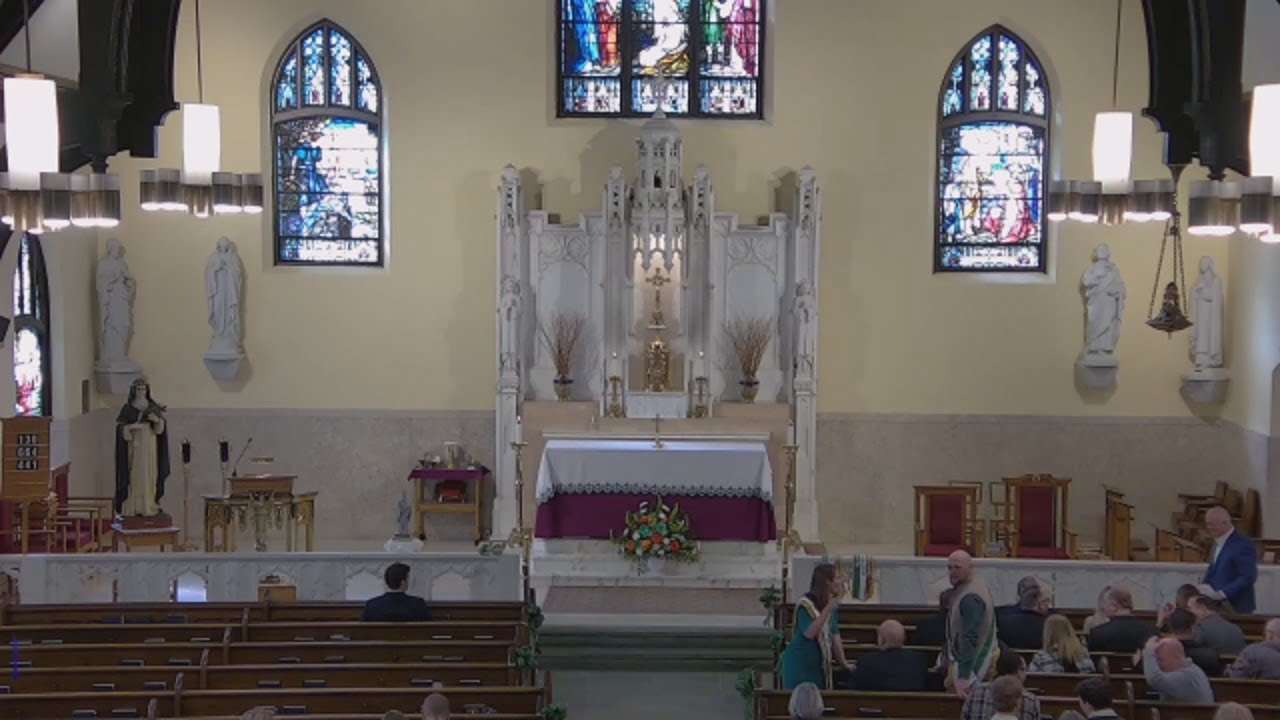 St Patrick's Day Investiture Mass with Bishop David M. O'Connell