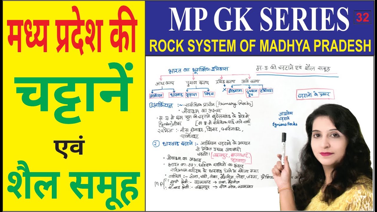 mp ki chattan | rock system of mp | types of rocks geography | mp ki bhugarbhik sanrachna  |शैल समूह