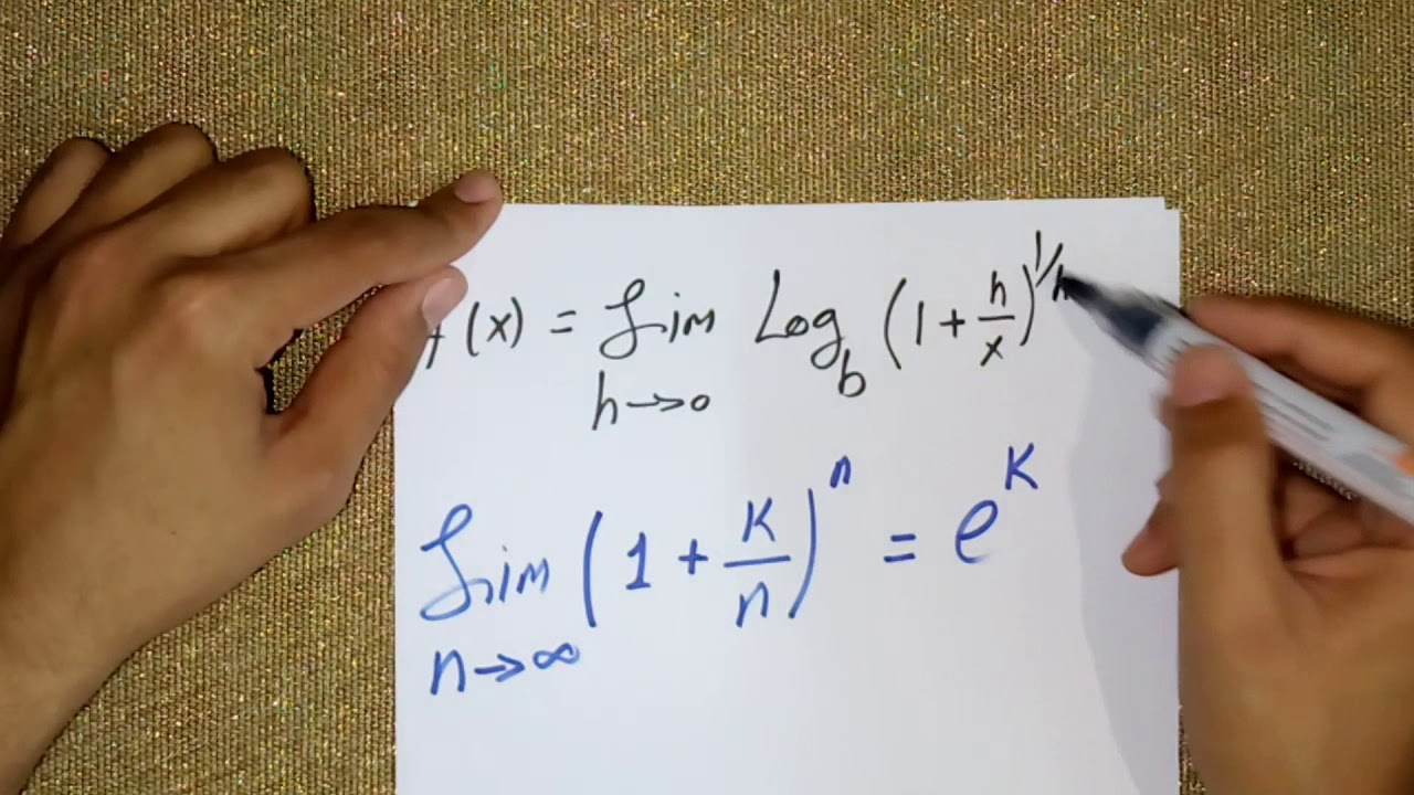 Derivative of Logarithmic Function | مشتقة الدالة اللوغاريثمية