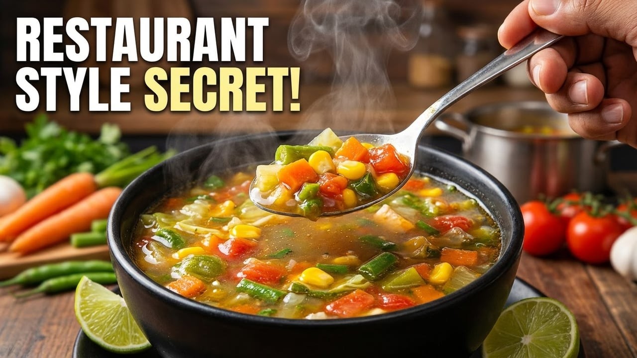 This vegetable soup saved me from unhealthy eating! Now I cook it every day