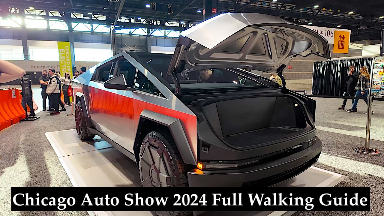 2024 Chicago Auto Show Full Walking Guide