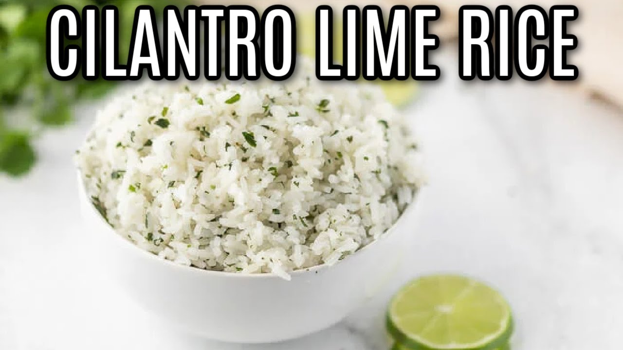 Easy Cilantro Lime Rice