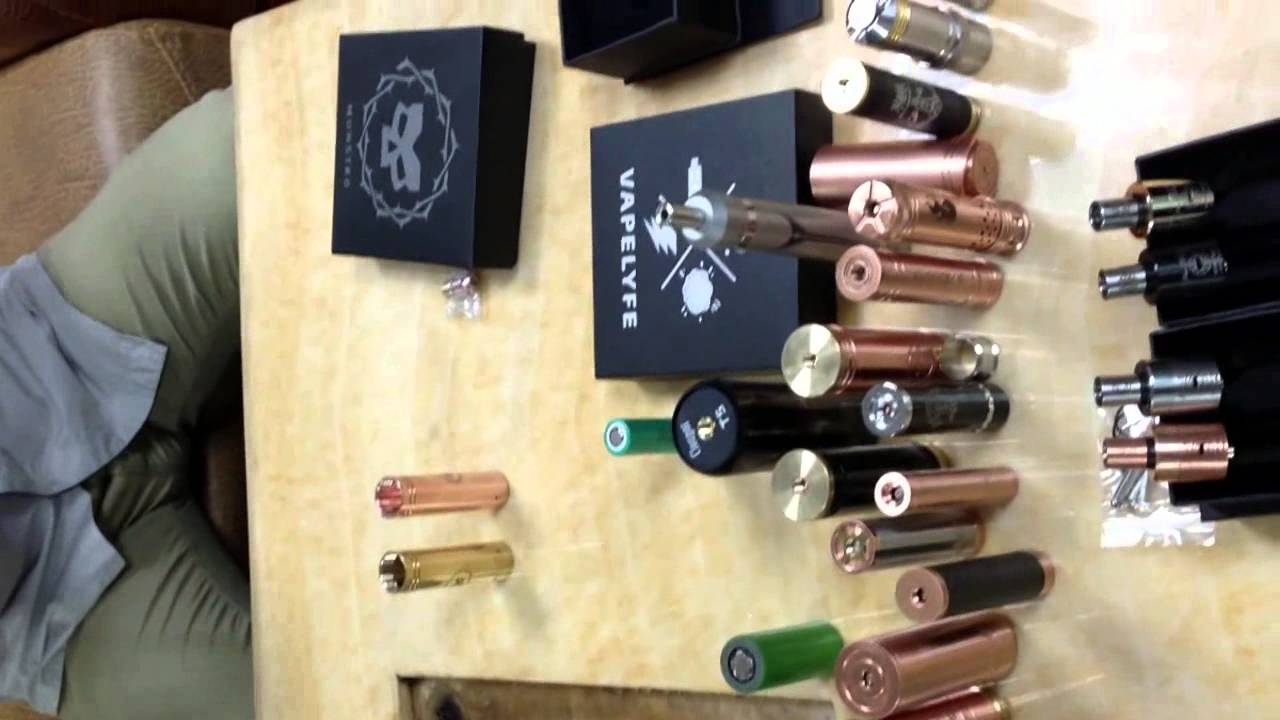 Brass，copper,ss munstro mechanical mod clone review by wisterecig Marco Cheung