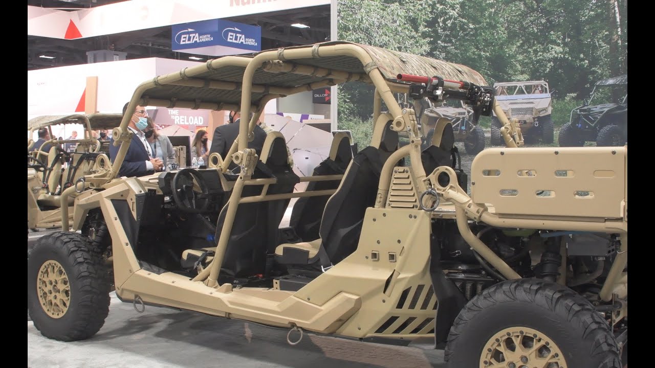 Polaris displays MRZR Alpha in US for first time at AUSA