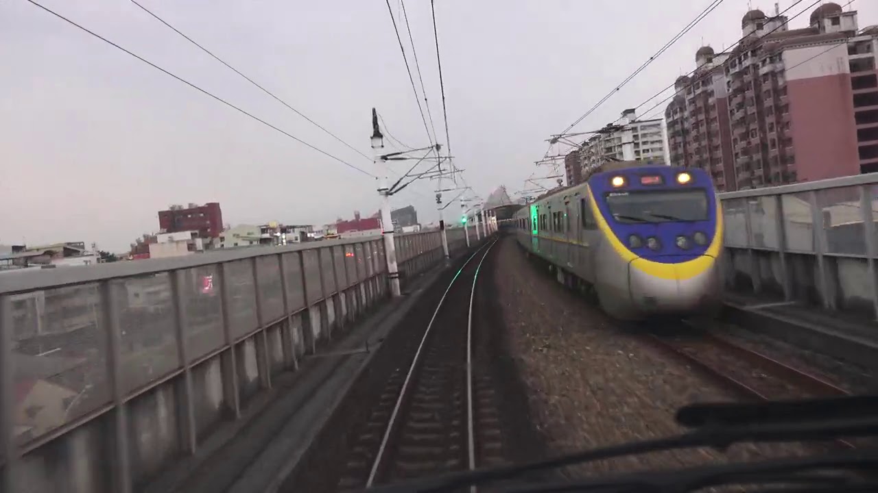台鐵 127次 普悠瑪號 高雄  - 台東 路程景