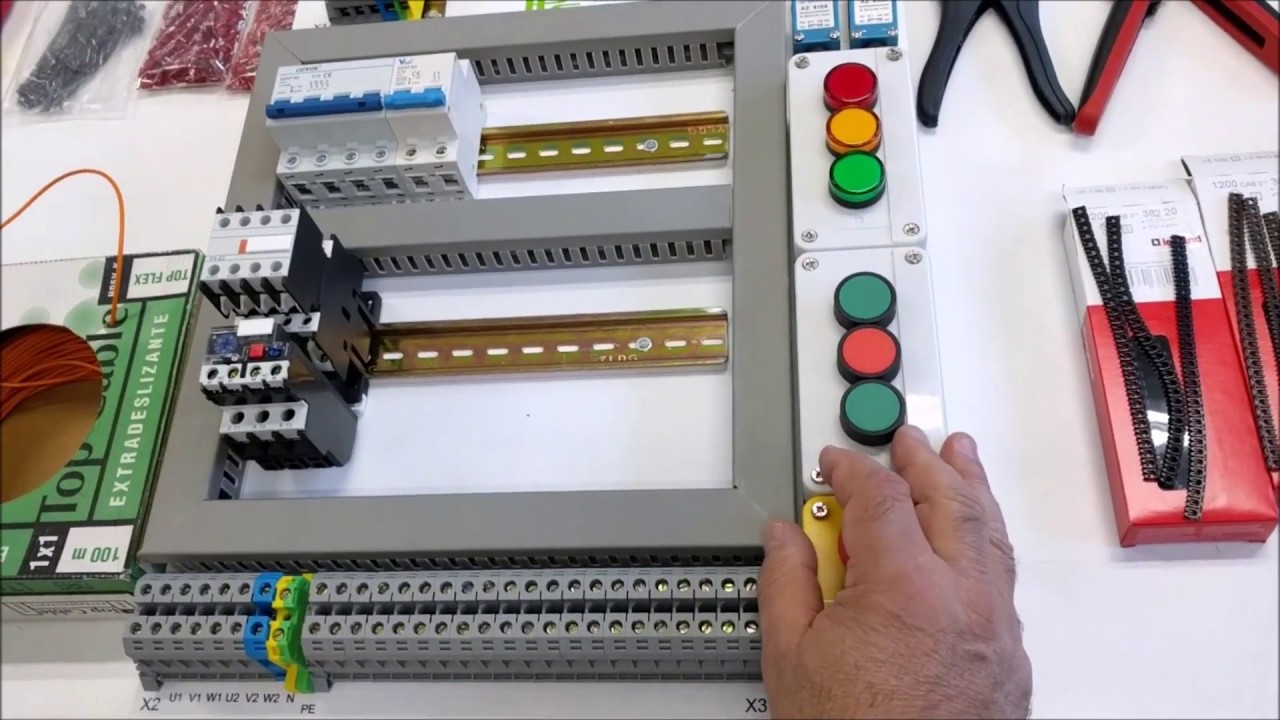 Cómo Cablear un Cuadro de Automatismos Industriales.Introduccion