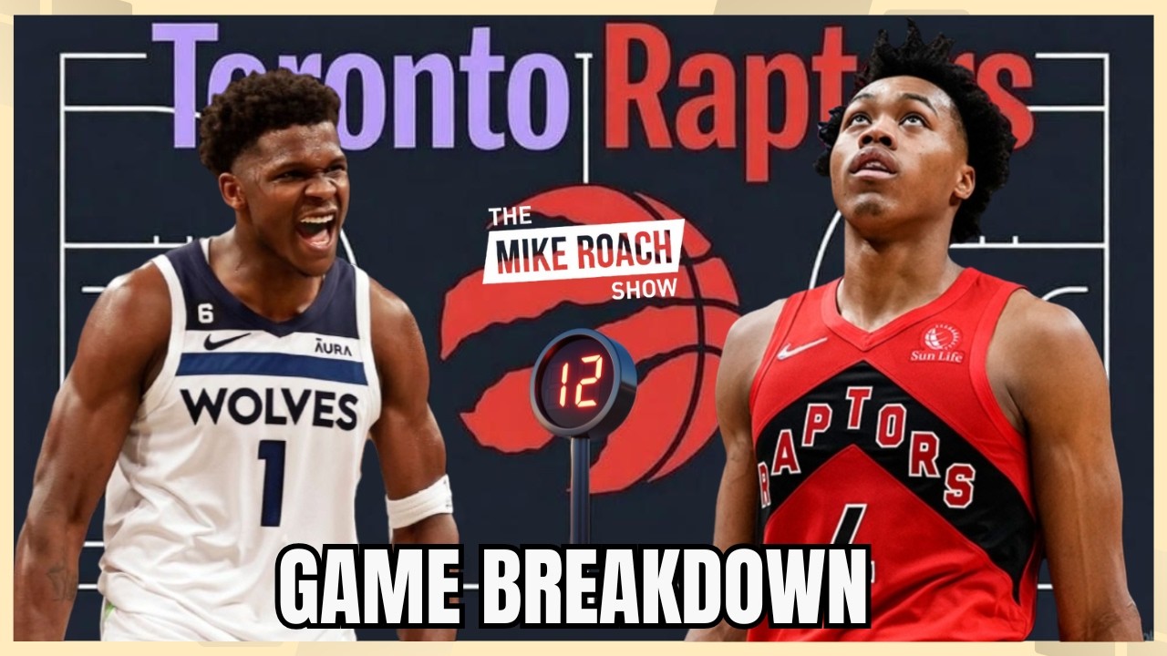 Raptors Blow 18-Point Lead! Anthony Edwards 30PTS Powers Wolves to 128-126 Win in Toronto