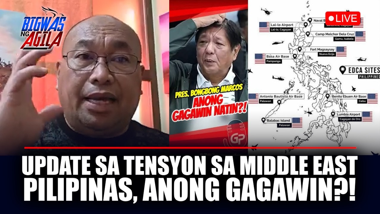 EP 69 | UPDATE SA TENSYON SA MIDDLE EAST EDCA | PILIPINAS, ANONG GAGAWIN?