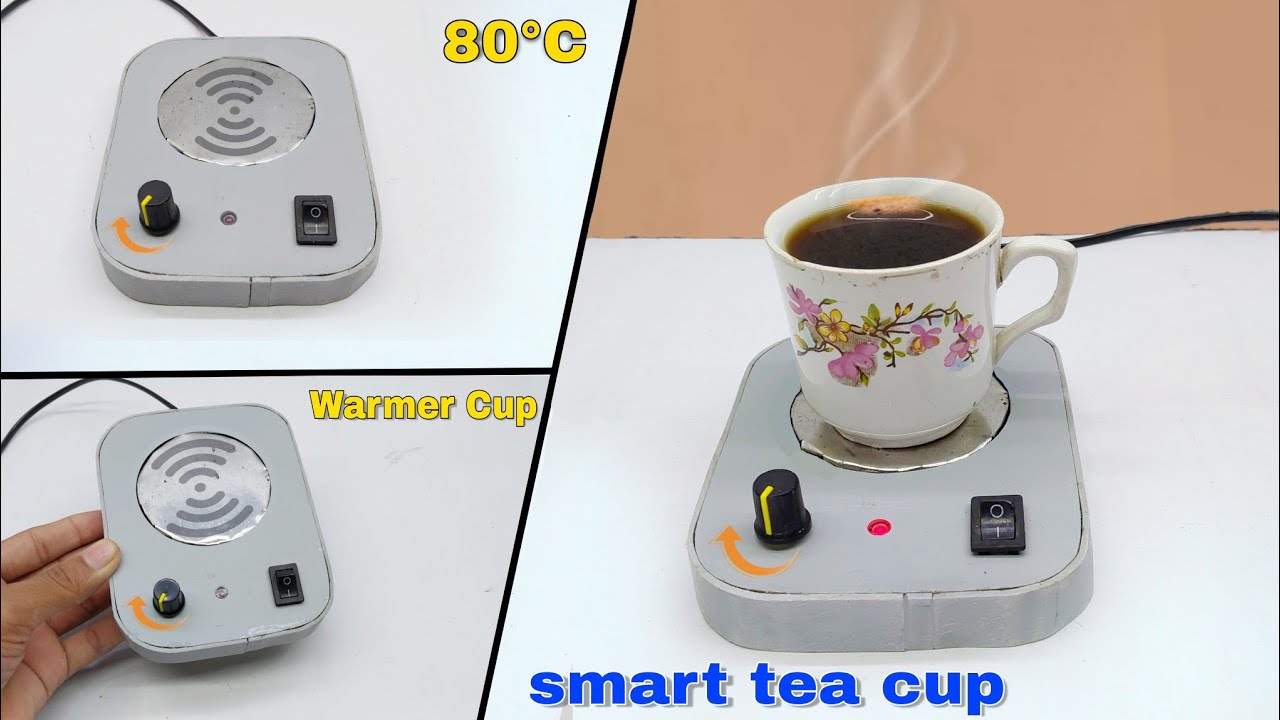 How to make Coffee & Tea Cup Heater | Electric Coffee Warmer