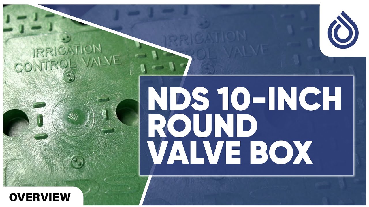 NDS 10 inch Round Valve Box