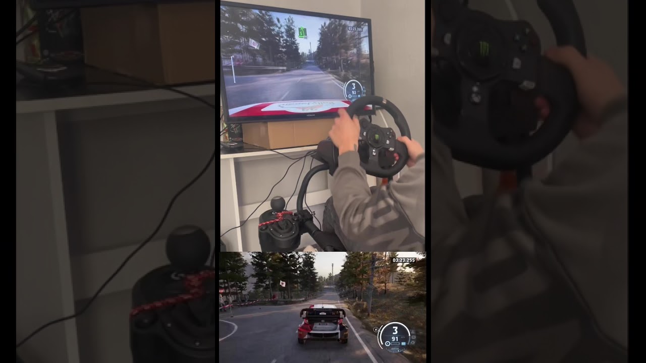 Getting faster WRC sim rally 