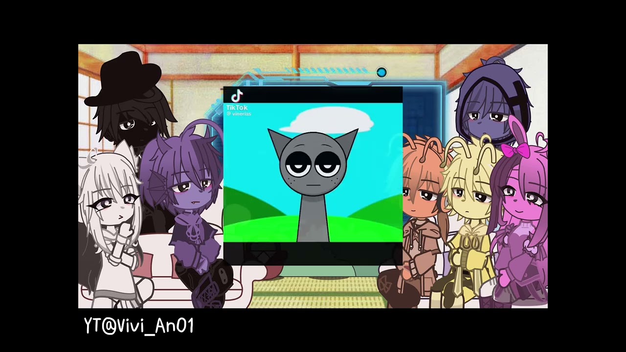Gacha sprunki reacts to Tiktok Part 1 By:@Vivi_An_01