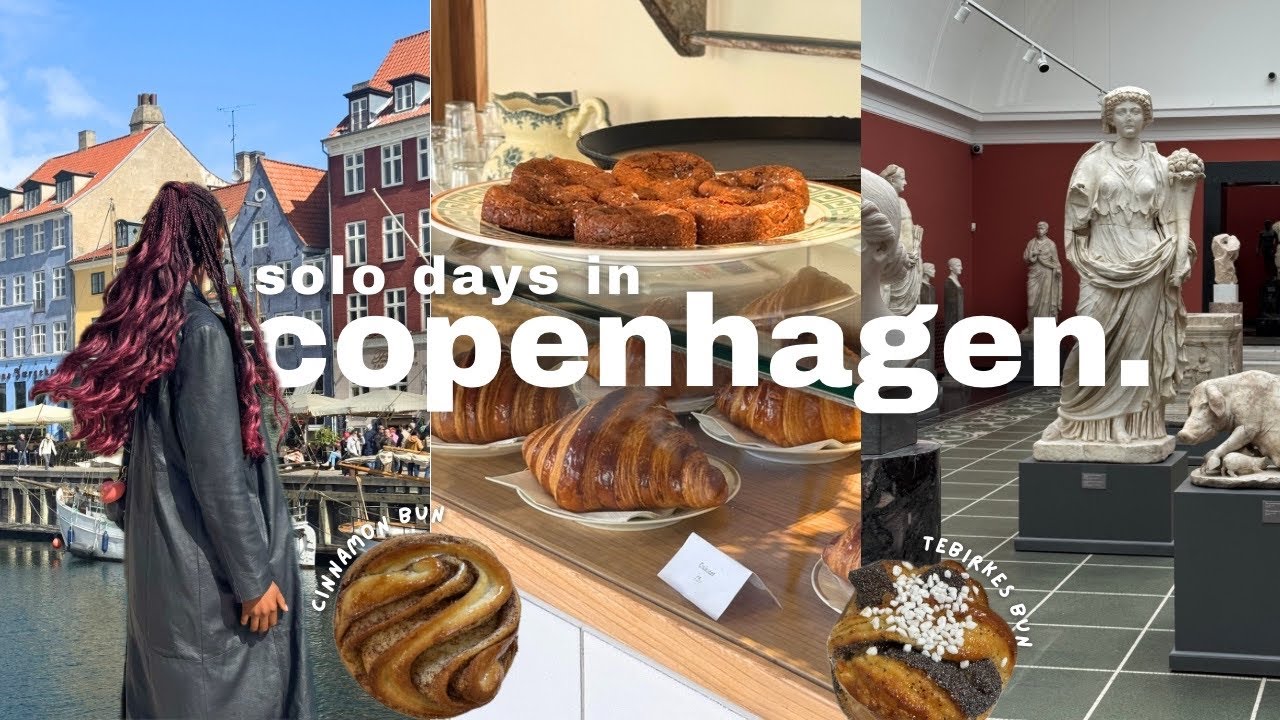 Solo in Copenhagen 🇩🇰 l danish interiors, cafes & bakeries, vintage fashion (silent vlog)
