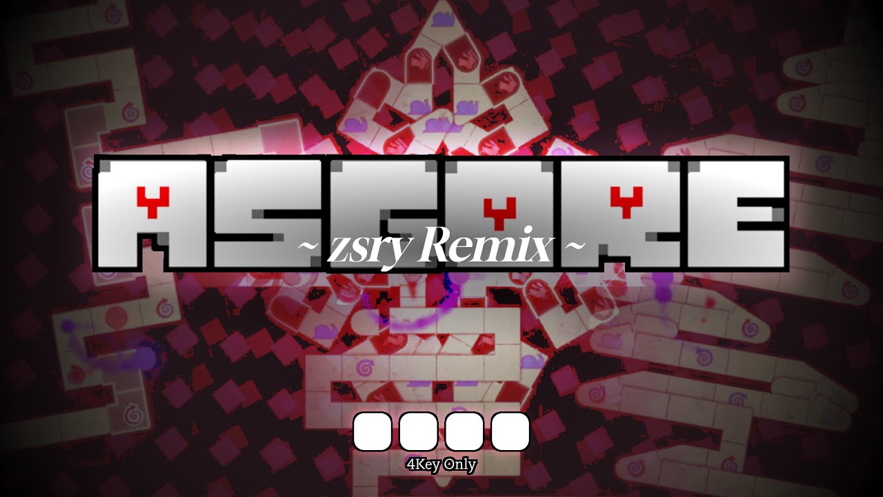 ADOFAI Custom | Toby Fox - ASGORE (zsry Remix) (4Key Limit)