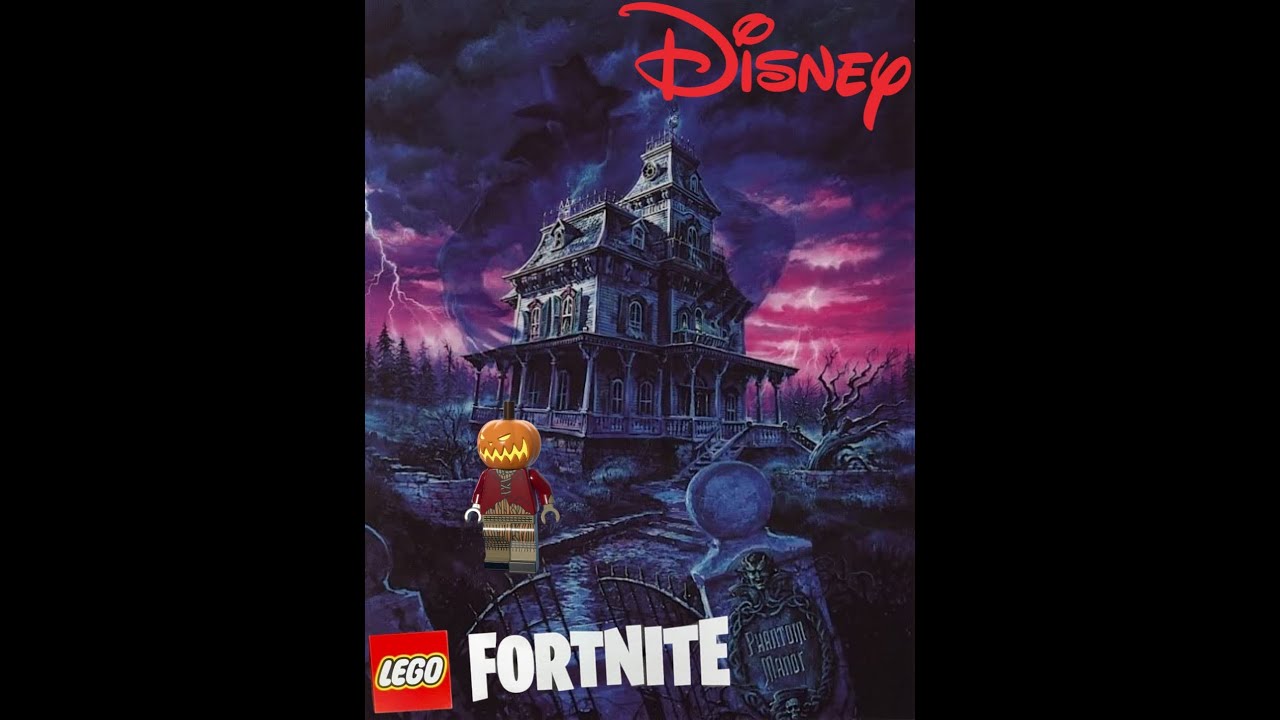 LEGO FORTNITE: DISNEY PHANTOM MANOR BUILD #legocommunity #phantommanor #disney