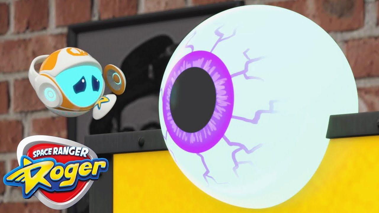 Roger and the Bouncy Eyeball Bot | Space Ranger Roger - WildBrain | Movies for Kids