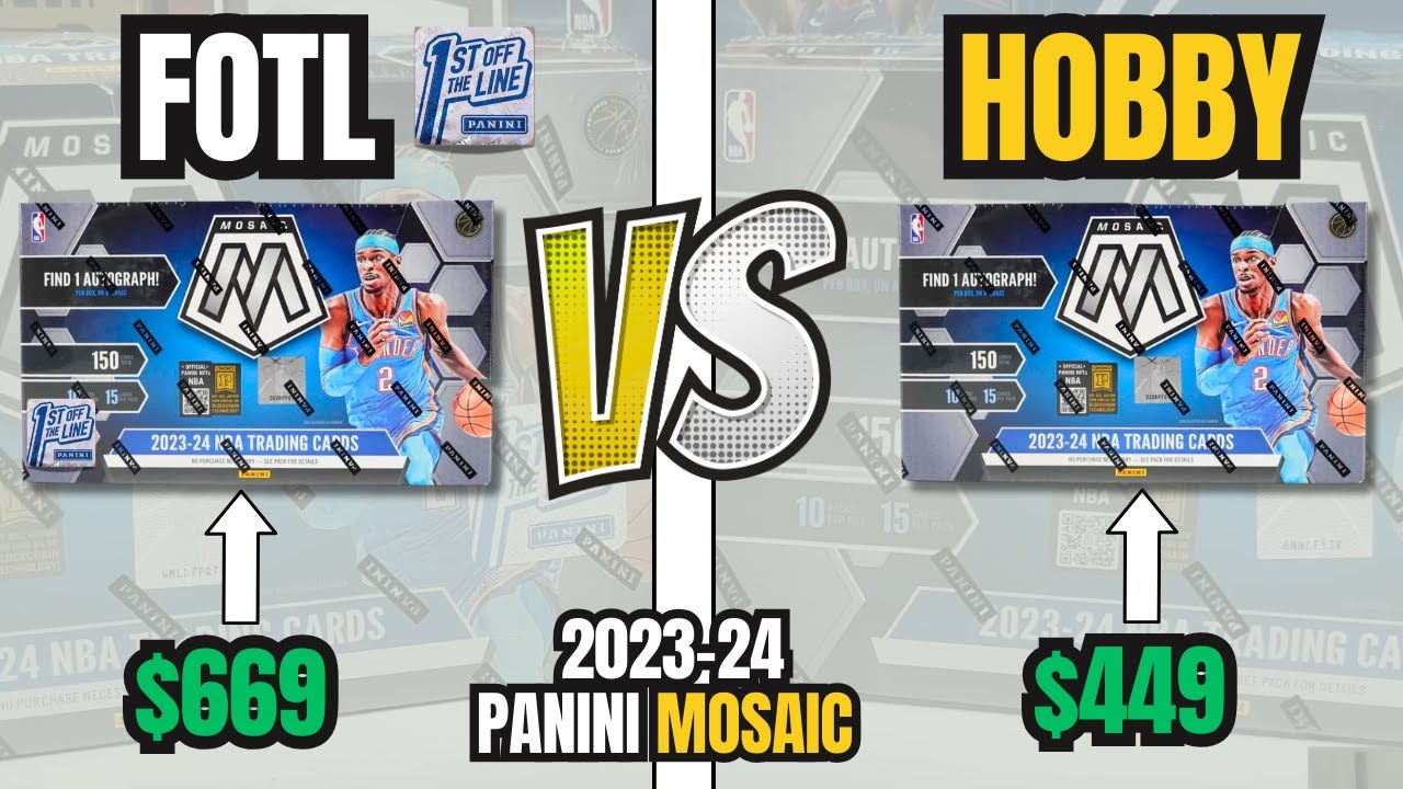 FOTL действительно круче, чем HOBBY!? 2023-24 Мозаичный баскетбол FOTL против HOBBY... Это случил...