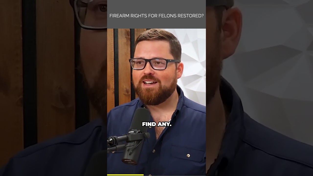 More Felons Could See Their Gun Rights Restored - #shorts