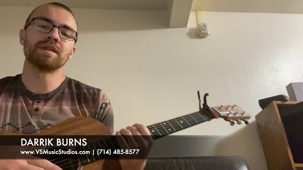 VSMS FALL 2020 Recital: Darrik Burns, vocal, guitar