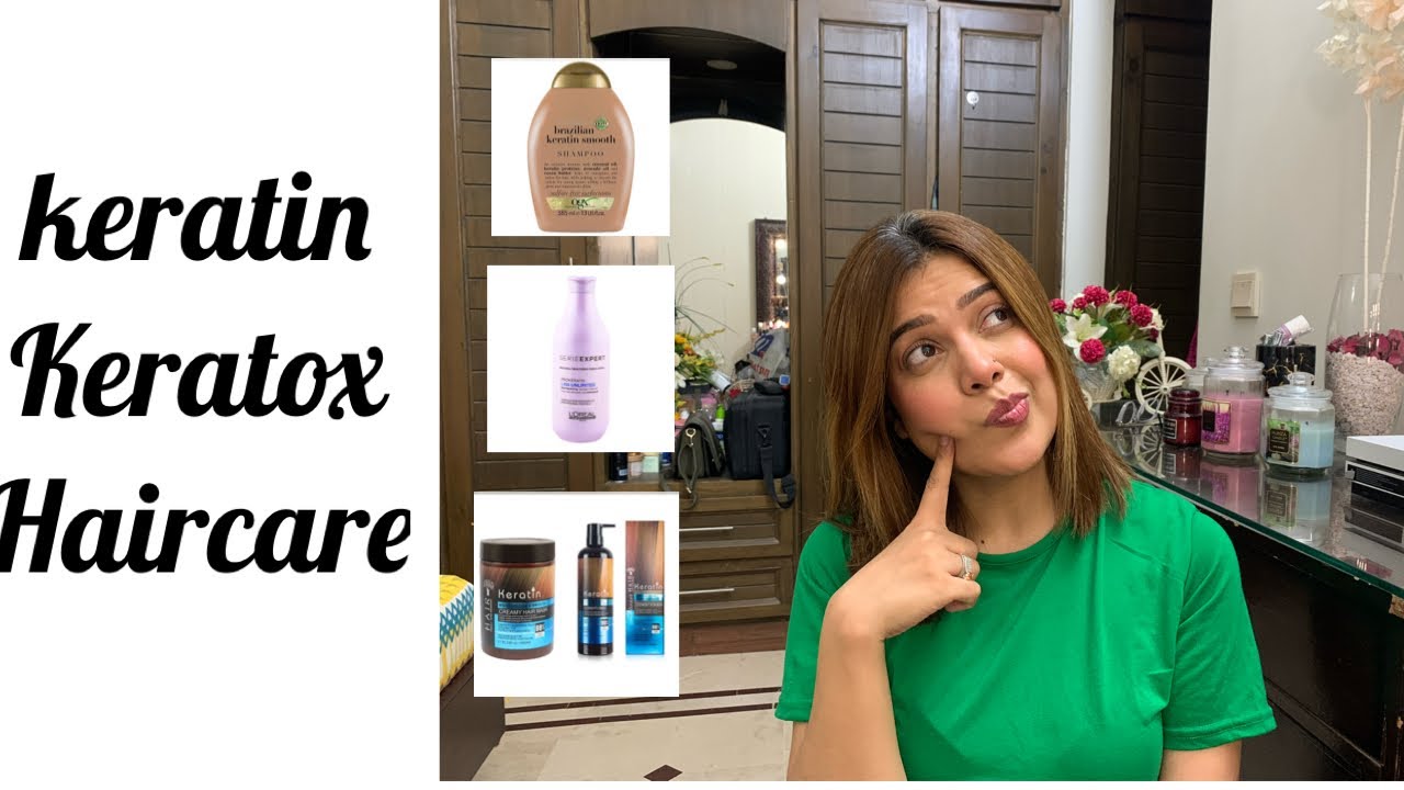 Keratin/ Keratox before and after haircare