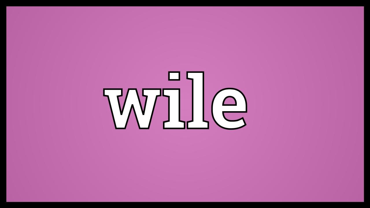 Wile Meaning