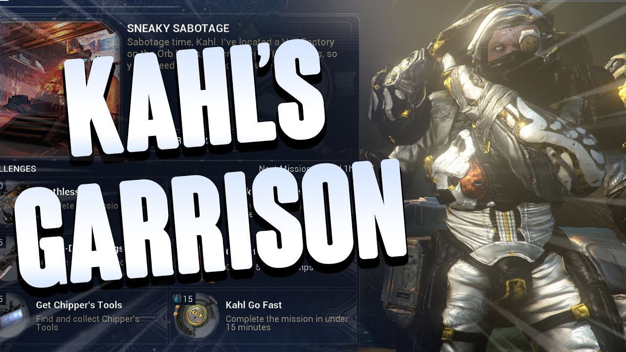 Warframe - Kahl&rsquo;s Next Break Narmer Mission