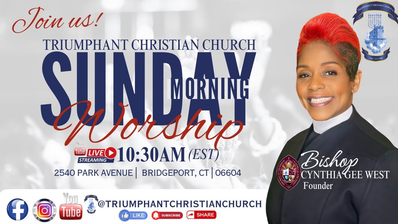 Sunday Morning Worship | Bishop Cynthia Gee West | Triumphant Christian Church
